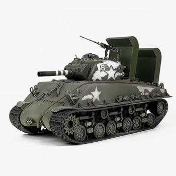 タミヤRC M4A3 SHERMAN U.S. MEDIUM TANK 1/35 1/35 SCALE U.S. MEDIUM TANK M4A3 SHERMAN (w/SINGLE MOTOR